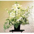 秋田県大仙市栗林生花店の花　お供えアレンジ