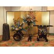秋田県大仙市栗林生花店の花　豪華3点デスプレイ